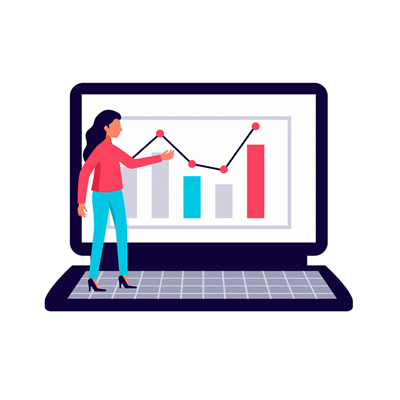 llega a mas clientes por medio de paginas web y tiendas virtuales